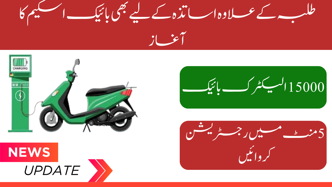 Punjab Govt Announced For Teachers Scheme15000 E-Bike