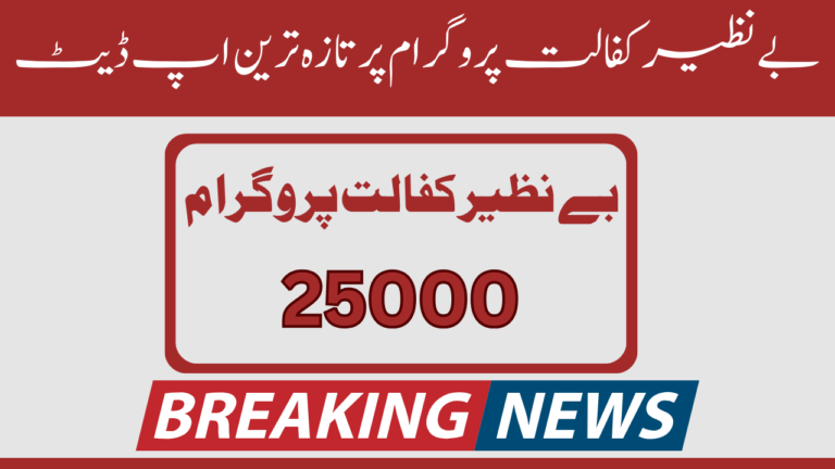 8171 Ehsaas Program 25000 BISP| New Registration 2024