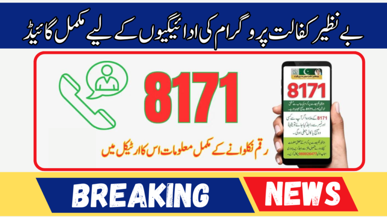 Complete Guide to 8171 Messages and Benazir Kafalat Program Payments