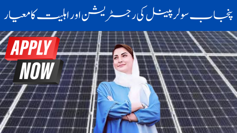 Maryam Nawaz Initiates Registration for Punjab Solar Panel Program